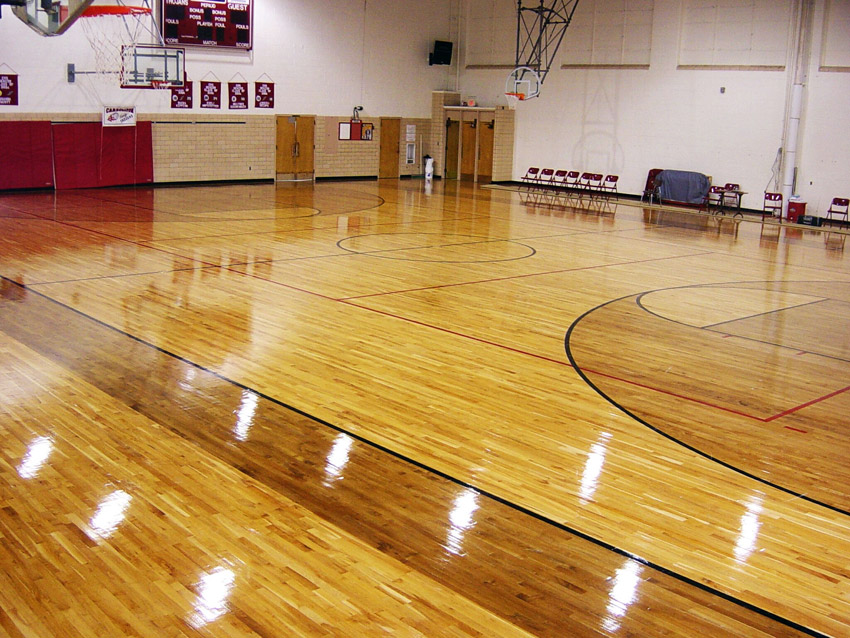 High School Gym Floors Photo Gallery | Aacer Sports Flooring