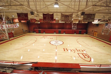 Baylor High School gets New AacerCush Floor